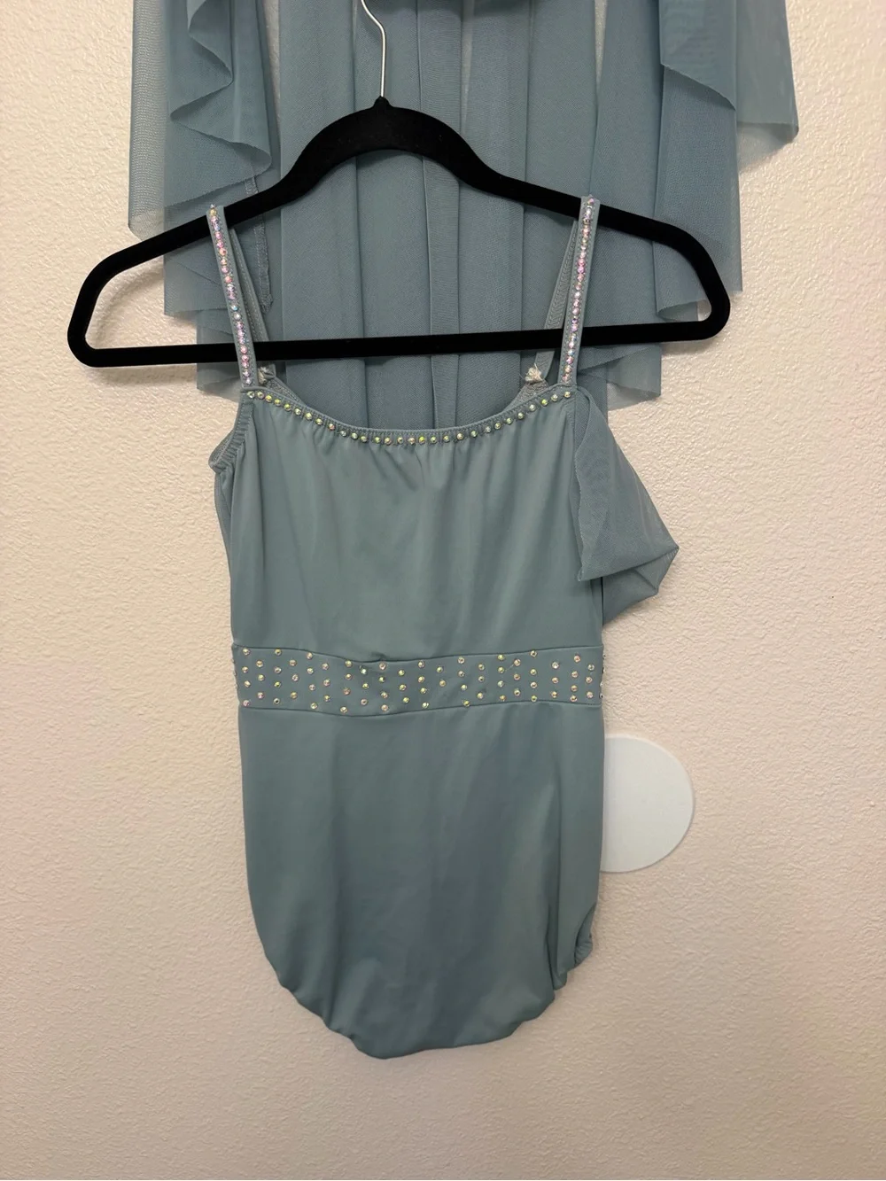 Kelle Dance Solo Costume sage green 2 Piece 5406 4476a WILDFLOWER SA adult